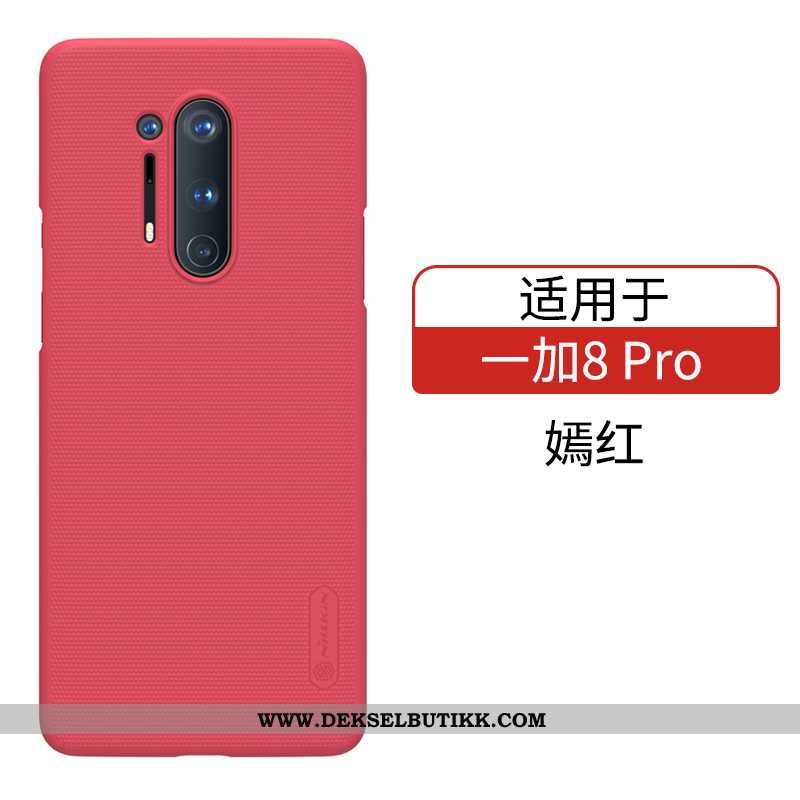 Etui Oneplus 8 Pro Beskyttelse Deksel Gull Mørkeblå, Oneplus 8 Pro Nubuck Tilbud