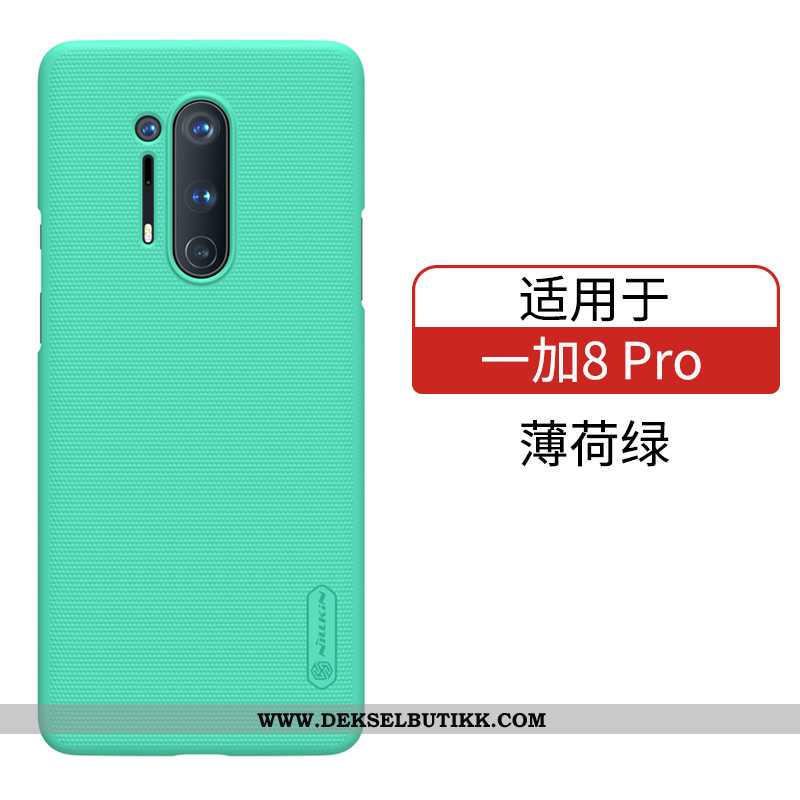 Etui Oneplus 8 Pro Beskyttelse Deksel Gull Mørkeblå, Oneplus 8 Pro Nubuck Tilbud