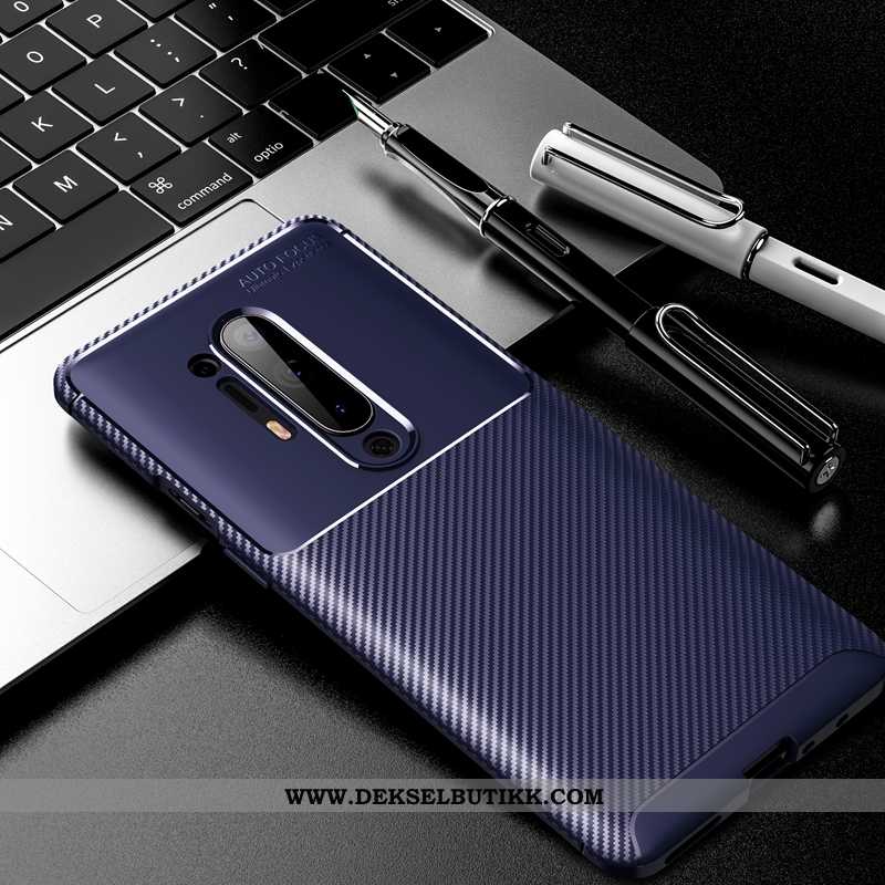 Etui Oneplus 8 Pro Myke Anti-fall Nubuck Mobiltelefon Svart, Deksel Oneplus 8 Pro Silikon Salg