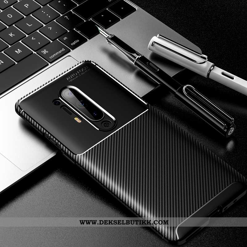 Etui Oneplus 8 Pro Myke Anti-fall Nubuck Mobiltelefon Svart, Deksel Oneplus 8 Pro Silikon Salg