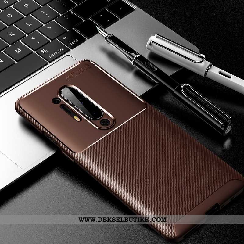 Etui Oneplus 8 Pro Myke Anti-fall Nubuck Mobiltelefon Svart, Deksel Oneplus 8 Pro Silikon Salg