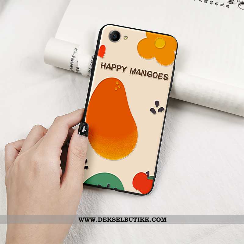 Etui Oppo A3 Myke Orange Mobiltelefon Beskyttelse Oransje, Deksel Oppo A3 Silikon Salg