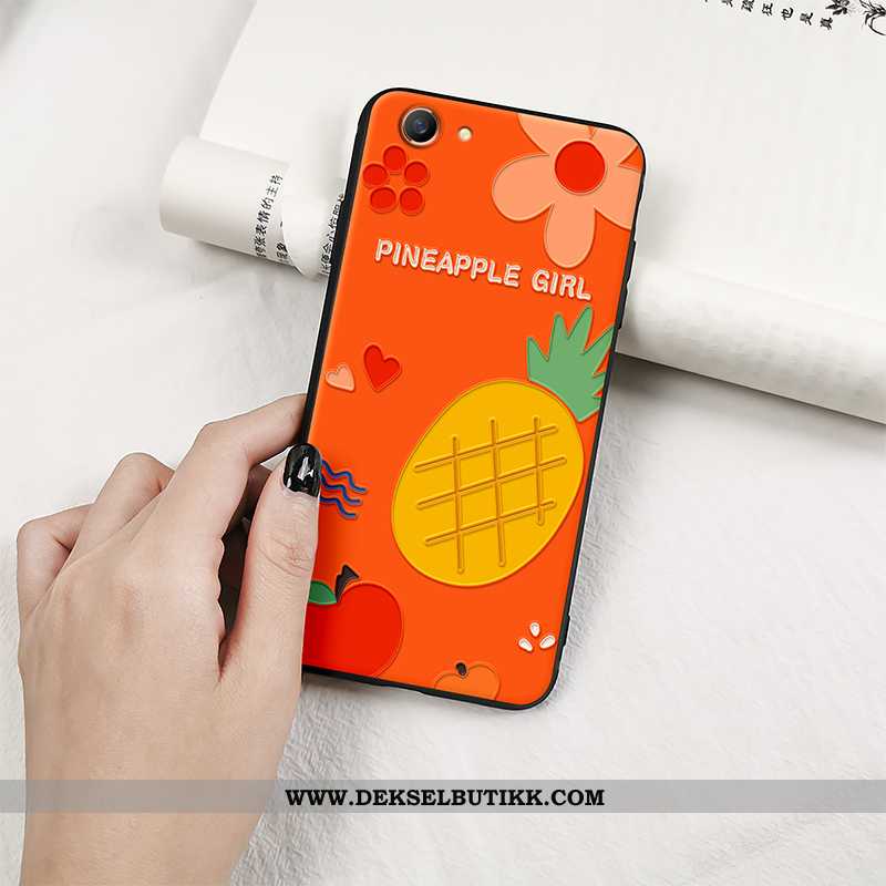 Etui Oppo A3 Myke Orange Mobiltelefon Beskyttelse Oransje, Deksel Oppo A3 Silikon Salg