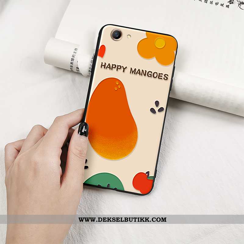 Etui Oppo A3 Myke Orange Mobiltelefon Beskyttelse Oransje, Deksel Oppo A3 Silikon Salg