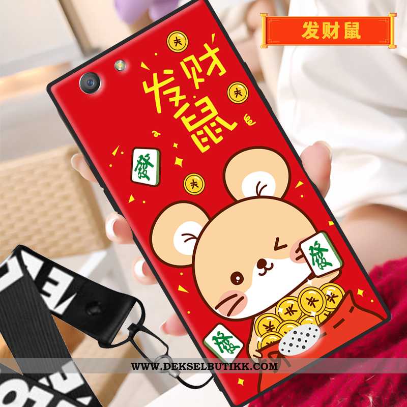 Etui Oppo A31 Beskyttelse Anti-fall Skjermbeskytter Tempe~~pos Rød, Deksel Oppo A31 Cartoon Butikk