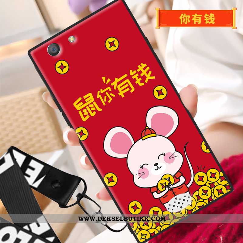 Etui Oppo A31 Beskyttelse Anti-fall Skjermbeskytter Tempe~~pos Rød, Deksel Oppo A31 Cartoon Butikk