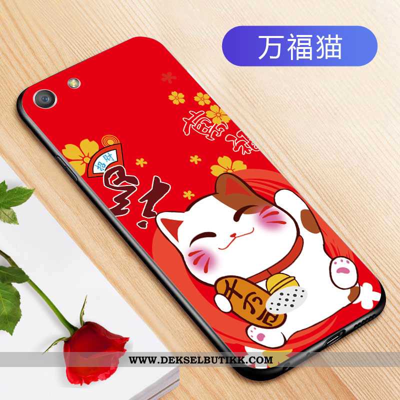 Etui Oppo A31 Silikon Trend Anti-fall Kreativ Svart, Deksel Oppo A31 Beskyttelse Tilbud