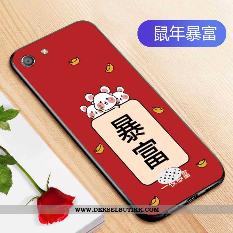 Etui Oppo A31 Silikon Trend Anti-fall Kreativ Svart, Deksel Oppo A31 Beskyttelse Tilbud