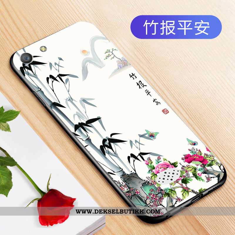 Etui Oppo A31 Silikon Trend Anti-fall Kreativ Svart, Deksel Oppo A31 Beskyttelse Tilbud