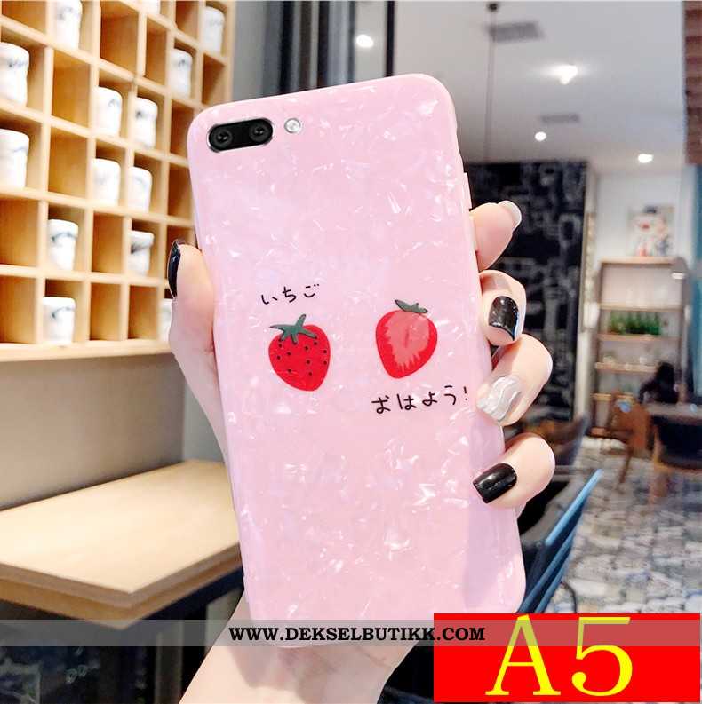 Etui Oppo A5 Myke Deksel Hvit Shell Hvitt, Oppo A5 Silikon Rabatt