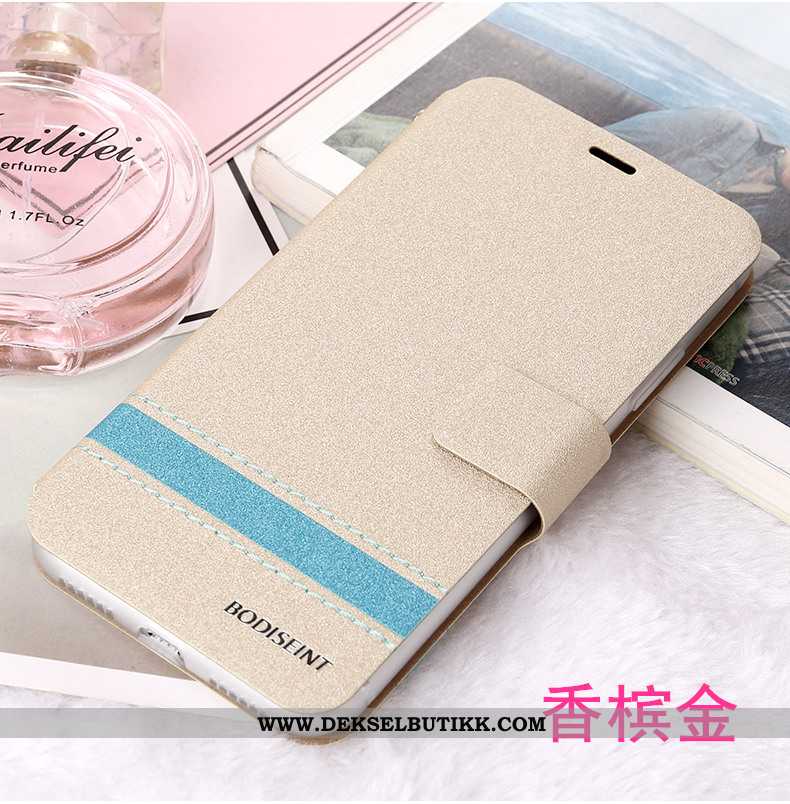 Etui Oppo A5 Skinndeksel Alt Inkludert Clamshell Deksel Beige, Oppo A5 Myke Billige