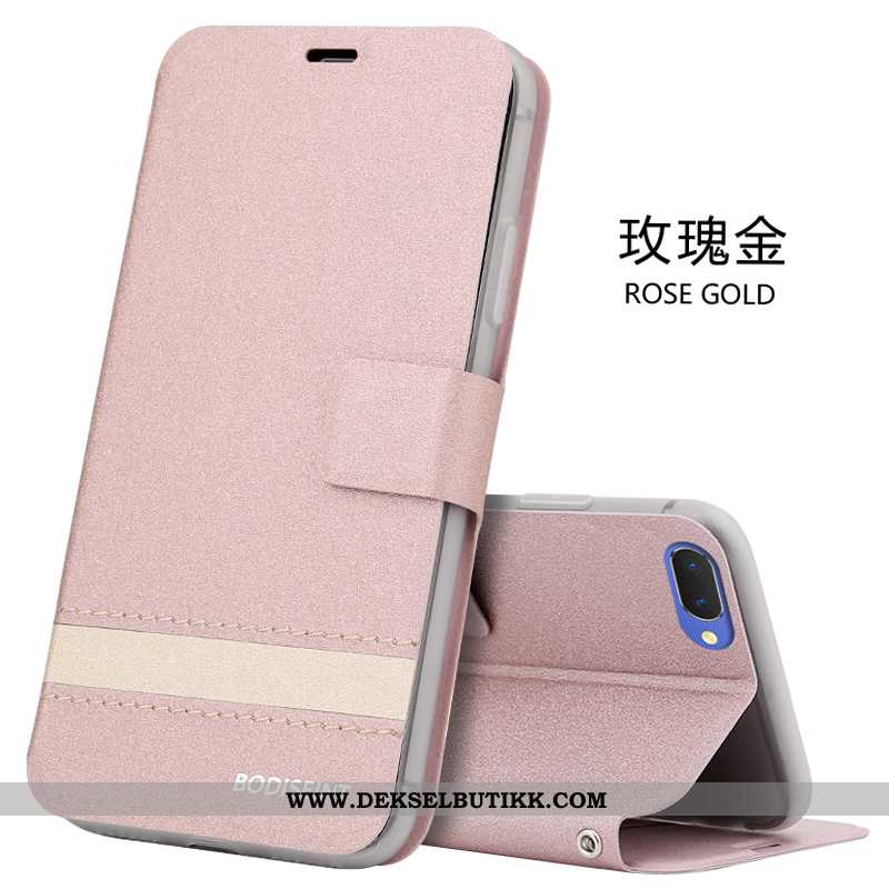 Etui Oppo A5 Skinndeksel Alt Inkludert Clamshell Deksel Beige, Oppo A5 Myke Billige