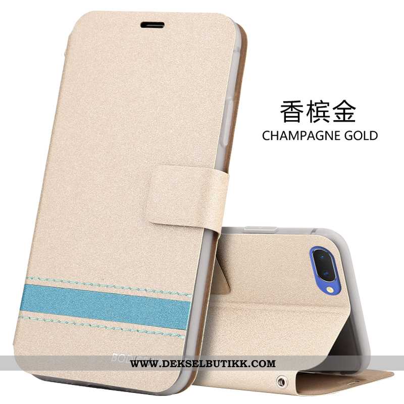 Etui Oppo A5 Skinndeksel Alt Inkludert Clamshell Deksel Beige, Oppo A5 Myke Billige