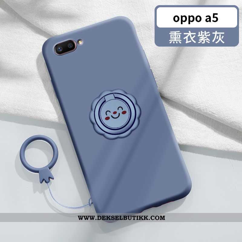 Etui Oppo A5 Ultra Anti-fall Mobiltelefon Bil Rosa, Deksel Oppo A5 Tynne Billige