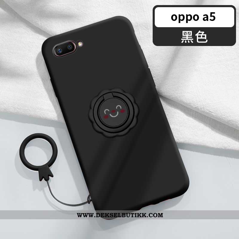 Etui Oppo A5 Ultra Anti-fall Mobiltelefon Bil Rosa, Deksel Oppo A5 Tynne Billige