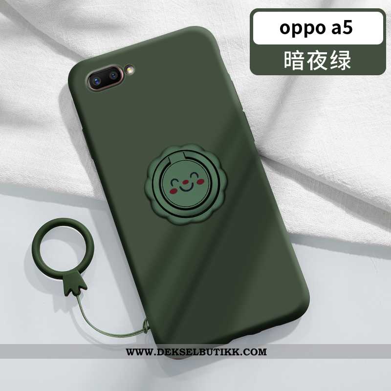 Etui Oppo A5 Ultra Anti-fall Mobiltelefon Bil Rosa, Deksel Oppo A5 Tynne Billige