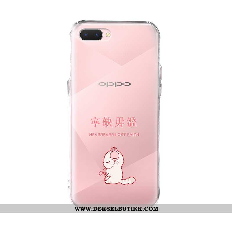 Etui Oppo Ax5 Beskyttelse Cartoon Mobiltelefon Rosa, Deksel Oppo Ax5 Gjennomsiktig Butikk