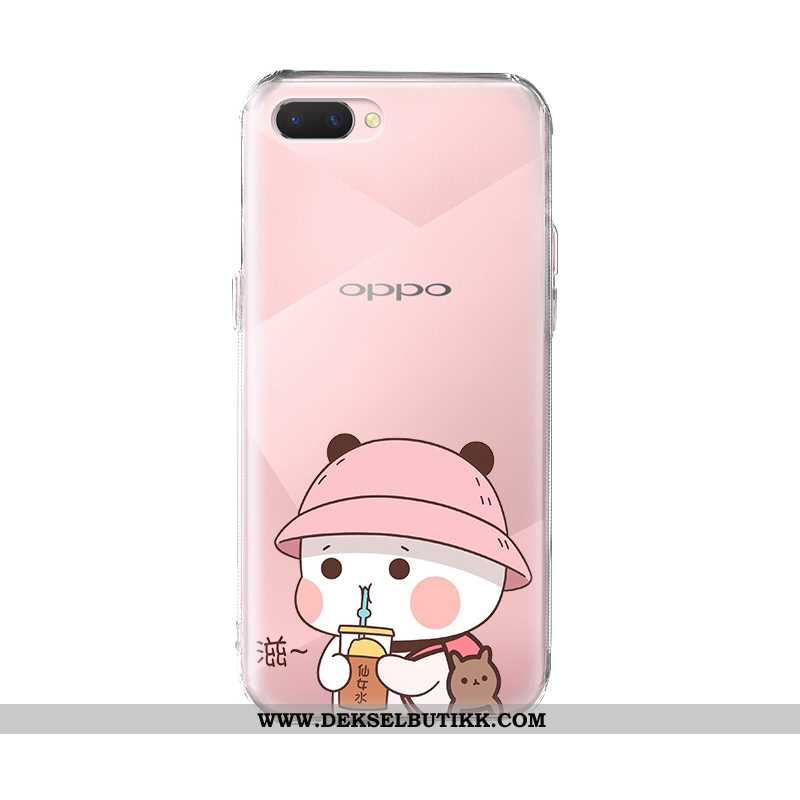 Etui Oppo Ax5 Beskyttelse Cartoon Mobiltelefon Rosa, Deksel Oppo Ax5 Gjennomsiktig Butikk