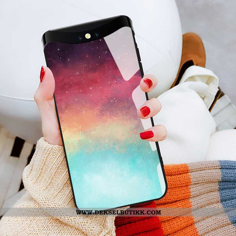 Etui Oppo Find X Kreativ Enkel Nye Tynne Svart, Deksel Oppo Find X Cartoon Tilbud