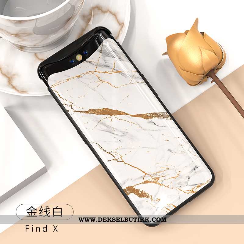 Etui Oppo Find X Ultra Glass Alt Inkludert Beige, Deksel Oppo Find X Tynne Billige