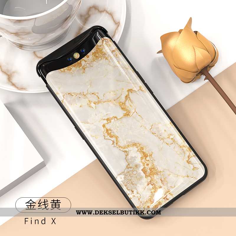 Etui Oppo Find X Ultra Glass Alt Inkludert Beige, Deksel Oppo Find X Tynne Billige