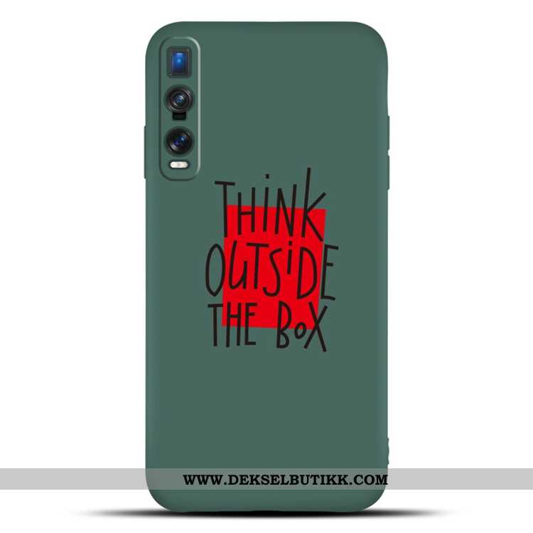 Etui Oppo Find X2 Pro Beskyttelse Mobiltelefon Deksel Tempe~~pos Grønn, Oppo Find X2 Pro Myke Butikk