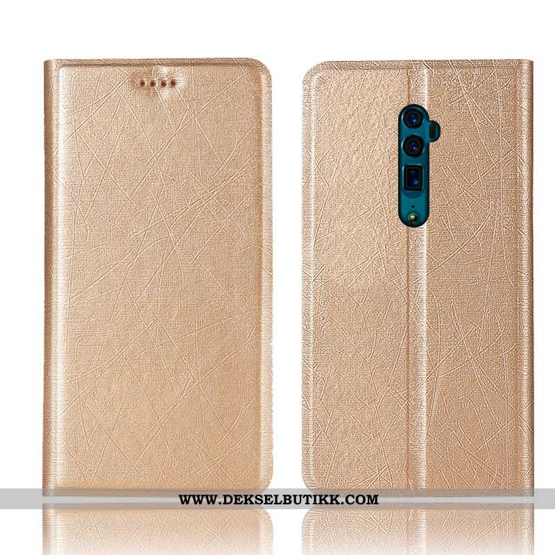 Etui Oppo Reno 10x Zoom Beskyttelse Anti-fall Mobiltelefon Gull, Deksel Oppo Reno 10x Zoom Skinndeks