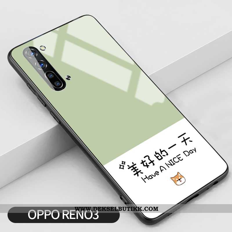 Etui Oppo Reno 3 Kreativ Beskyttelse Mobiltelefon Liten Rosa, Deksel Oppo Reno 3 Trend Tilbud