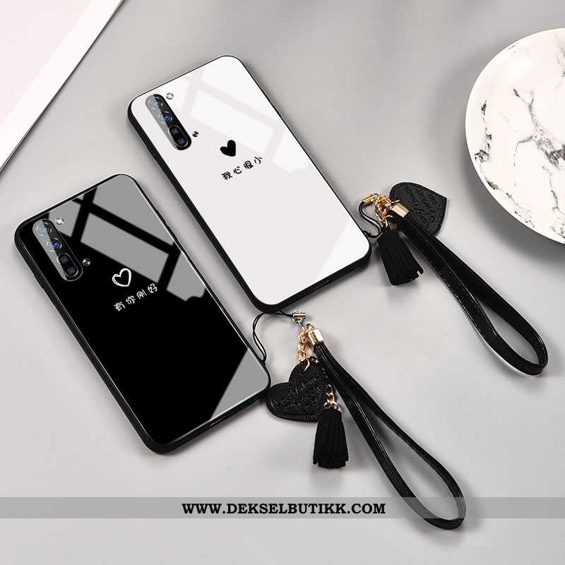 Etui Oppo Reno 3 Mote Lyse Glass Mobiltelefon Svart, Deksel Oppo Reno 3 Av Personlighet Salg