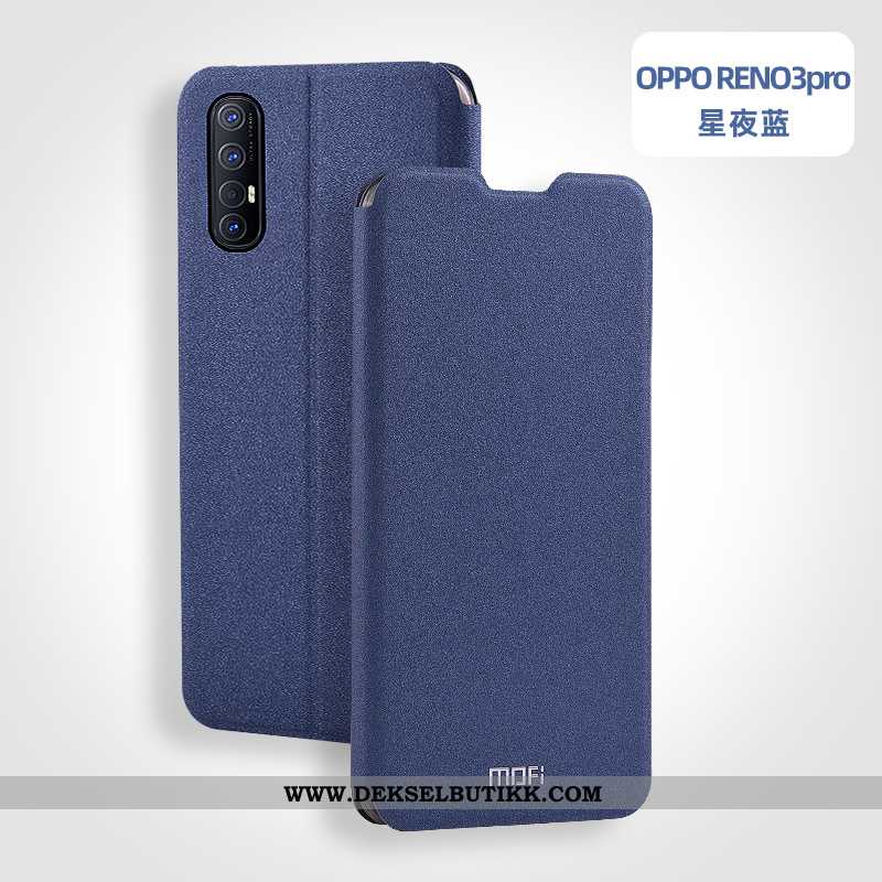 Etui Oppo Reno 3 Pro Beskyttelse Alt Inkludert Deksel Rosa, Oppo Reno 3 Pro Skinndeksel Rabatt