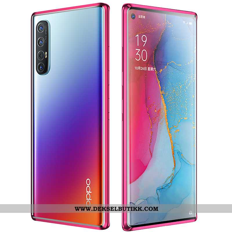 Etui Oppo Reno 3 Pro Gjennomsiktig Tynne Nye Rød, Deksel Oppo Reno 3 Pro Ultra Kjøpe