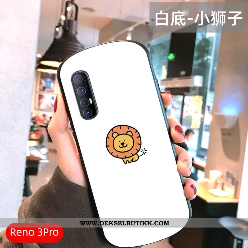 Etui Oppo Reno 3 Pro Mote Anti-fall Mobiltelefon Rosa, Deksel Oppo Reno 3 Pro Cartoon Til Salgs