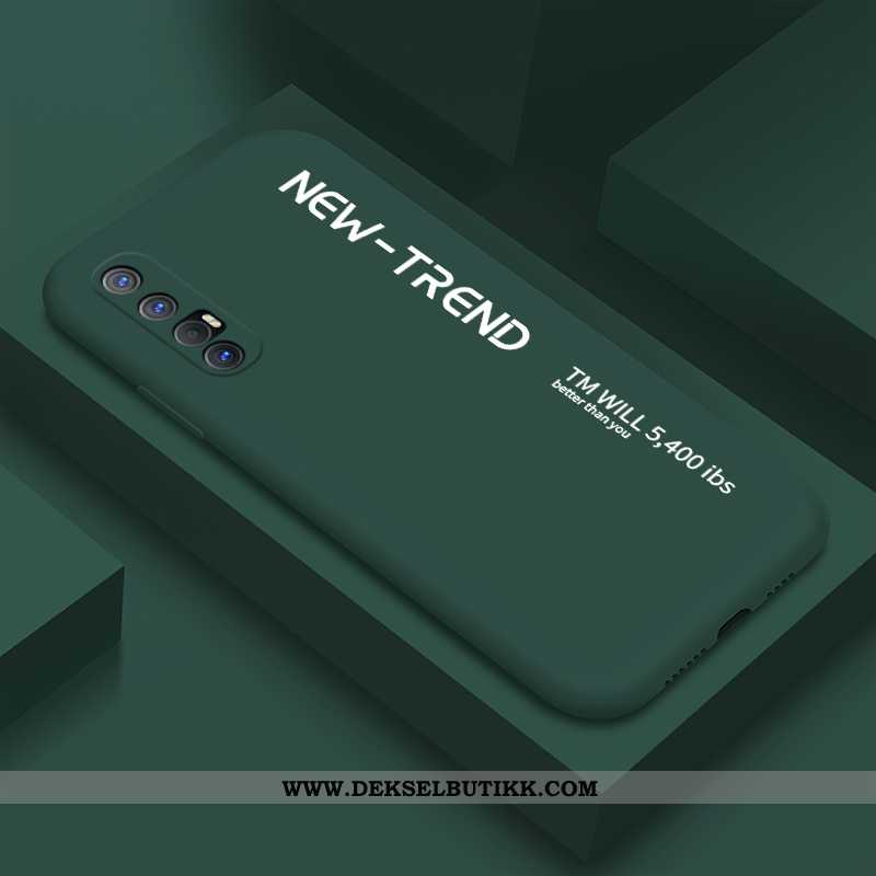 Etui Oppo Reno 3 Pro Trend Tynne Silikon Beskyttelse Gul, Deksel Oppo Reno 3 Pro Ultra Til Salgs