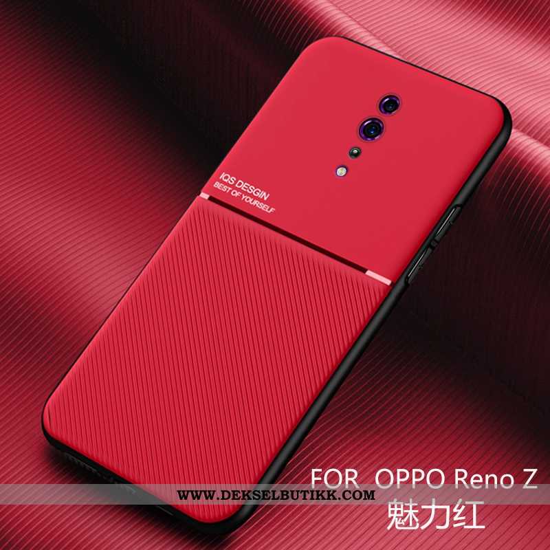 Etui Oppo Reno Z Av Personlighet Anti-fall Myke Svart, Deksel Oppo Reno Z Trend Billige