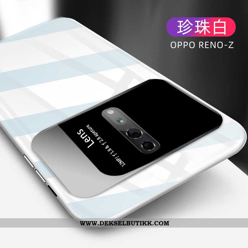 Etui Oppo Reno Z Tynne Net Red Trend Rød, Deksel Oppo Reno Z Beskyttelse Salg