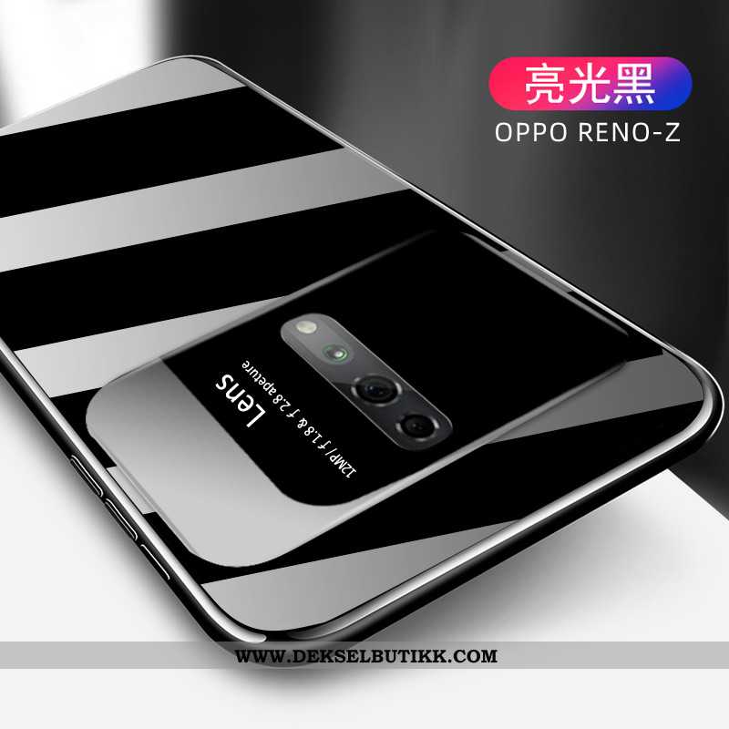 Etui Oppo Reno Z Tynne Net Red Trend Rød, Deksel Oppo Reno Z Beskyttelse Salg