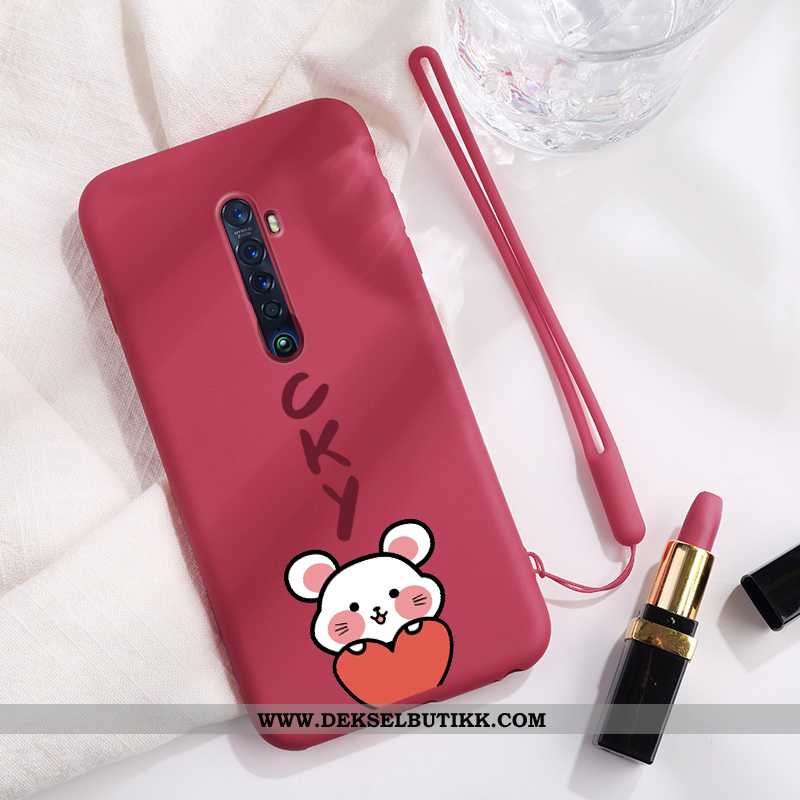 Etui Oppo Reno2 Av Personlighet Tynne Anti-fall Trend Grønn, Deksel Oppo Reno2 Kreativ Rabatt