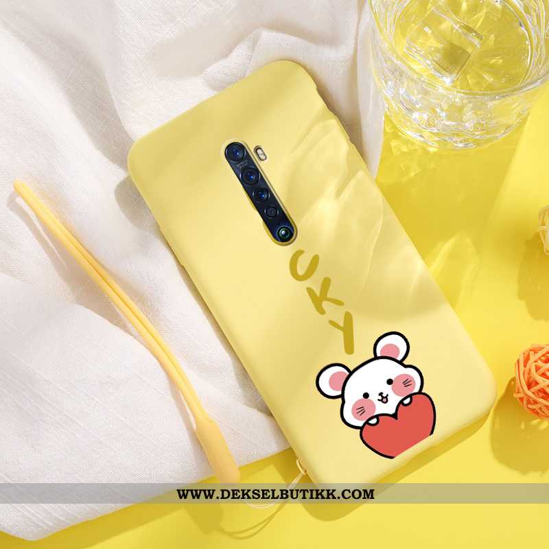 Etui Oppo Reno2 Av Personlighet Tynne Anti-fall Trend Grønn, Deksel Oppo Reno2 Kreativ Rabatt