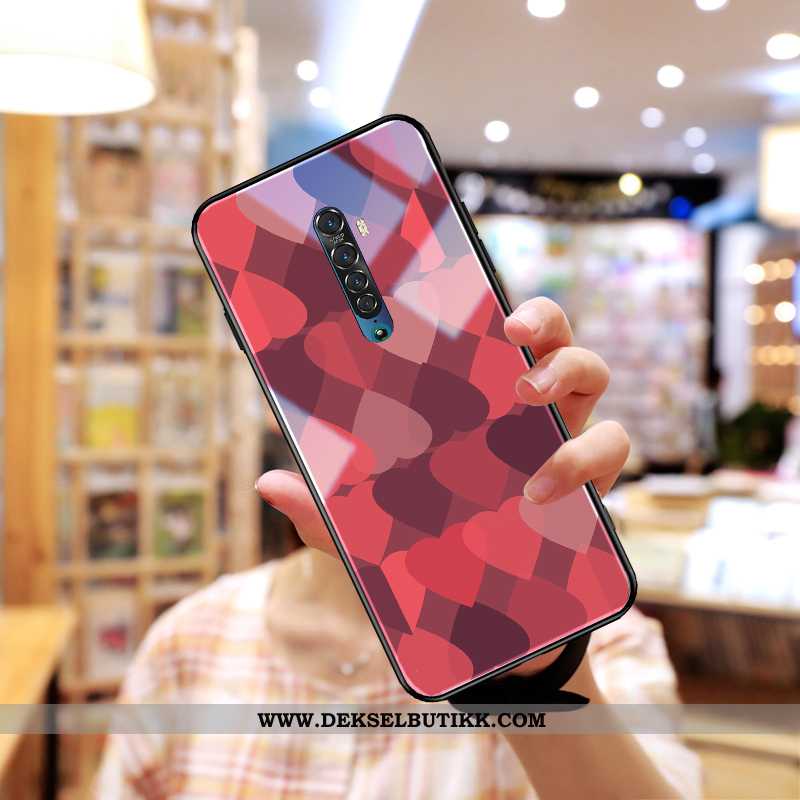 Etui Oppo Reno2 Cartoon Mobiltelefon Speil Deksel Farge, Oppo Reno2 Vakker Kjøpe