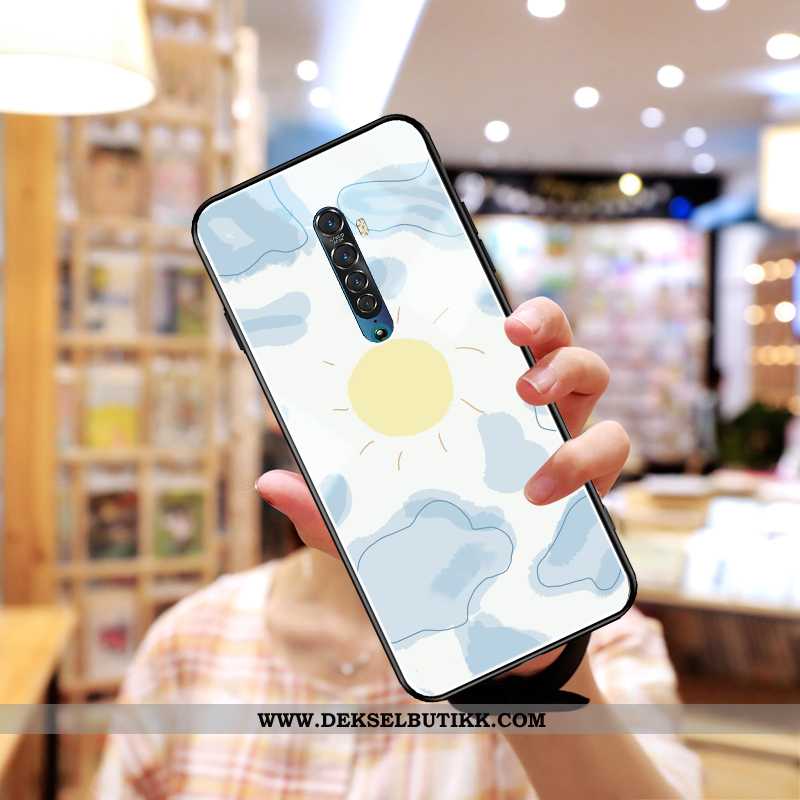 Etui Oppo Reno2 Cartoon Mobiltelefon Speil Deksel Farge, Oppo Reno2 Vakker Kjøpe