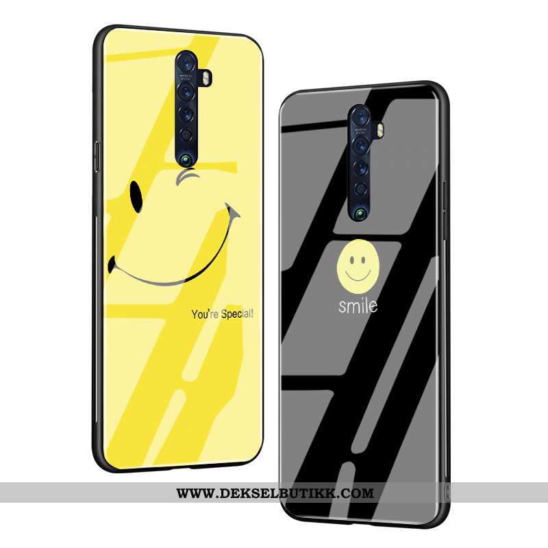 Etui Oppo Reno2 Kreativ Myke Deksel Hemming Gul, Oppo Reno2 Cartoon Tilbud