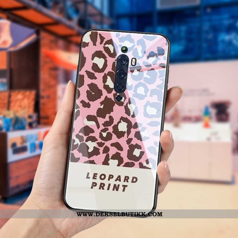 Etui Oppo Reno2 Z Av Personlighet Ultra Svart Glass, Deksel Oppo Reno2 Z Kreativ Tilbud