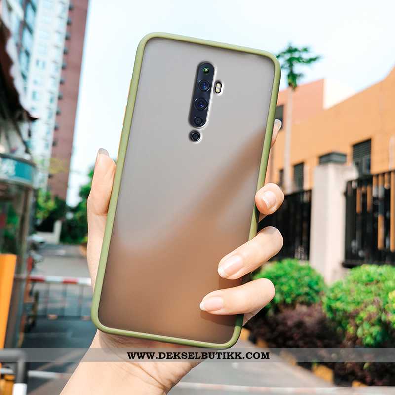 Etui Oppo Reno2 Z Gjennomsiktig Myke Alt Inkludert Silikon Hvitt, Deksel Oppo Reno2 Z Nubuck Billige