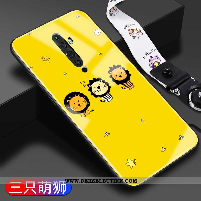 Etui Oppo Reno2 Z Kreativ Trend Mobiltelefon Vakker Gul, Deksel Oppo Reno2 Z Cartoon Kjøpe