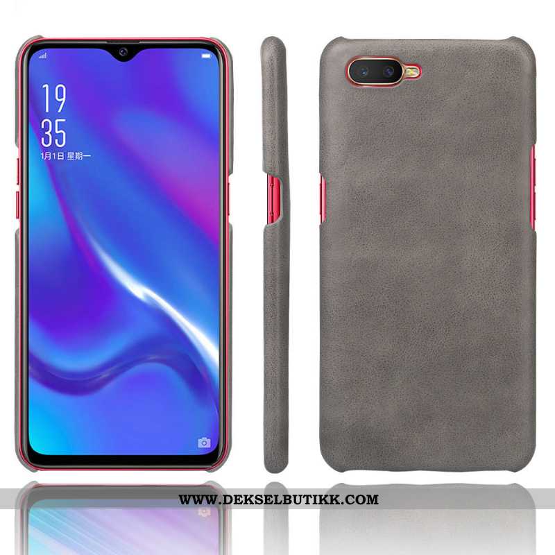 Etui Oppo Rx17 Neo Trend Kvalitet Brun Mobiltelefon, Deksel Oppo Rx17 Neo Beskyttelse Salg