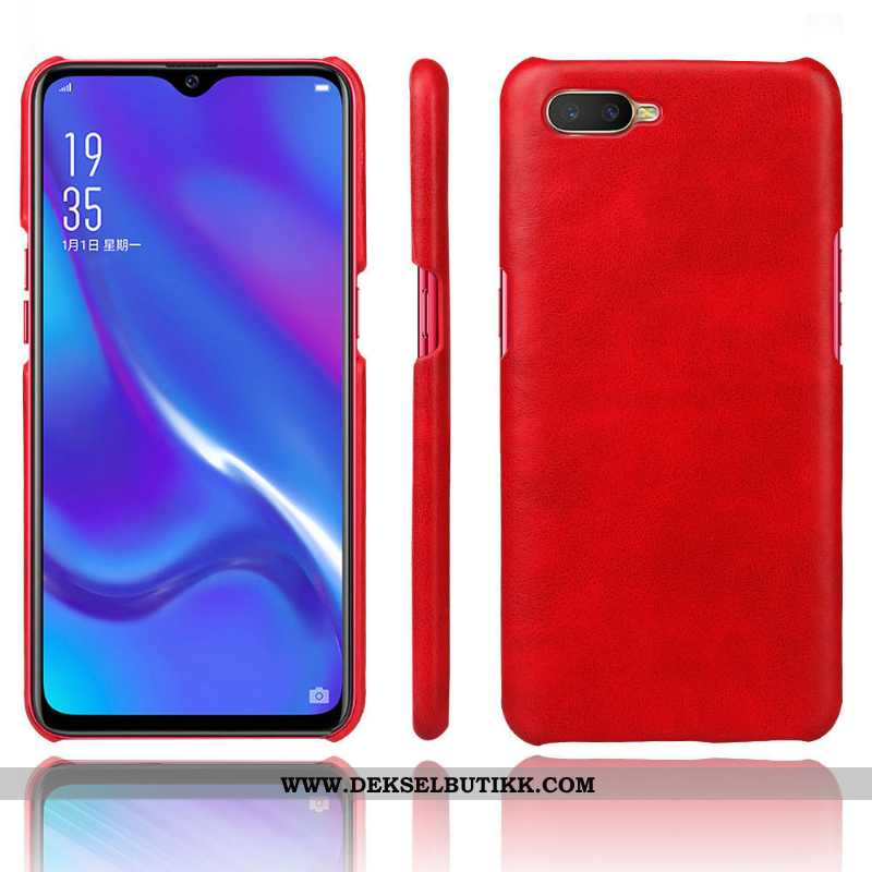 Etui Oppo Rx17 Neo Trend Kvalitet Brun Mobiltelefon, Deksel Oppo Rx17 Neo Beskyttelse Salg