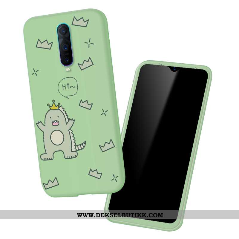 Etui Oppo Rx17 Pro Kreativ Anti-fall Beskyttelse Grønn, Deksel Oppo Rx17 Pro Cartoon Tilbud