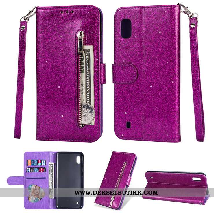 Etui Samsung Galaxy A10 Skinndeksel Mobiltelefon Beskyttelse Anti-fall Rosa, Deksel Samsung Galaxy A