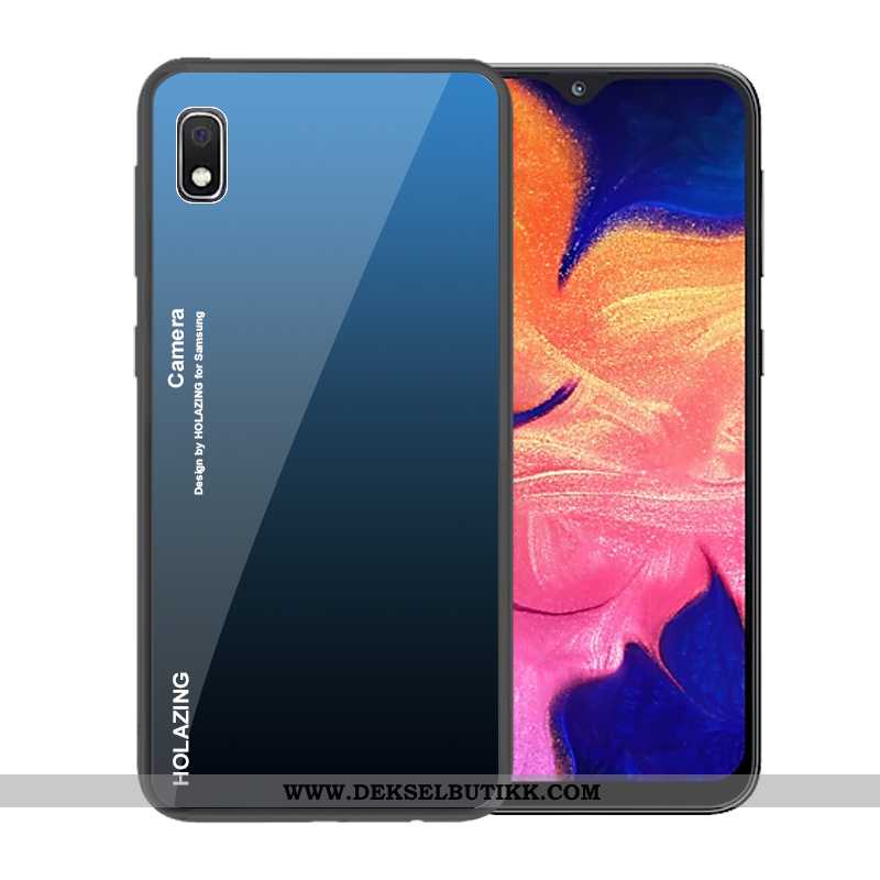 Etui Samsung Galaxy A10 Trend Gradient Deksel Mørkeblå, Samsung Galaxy A10 Beskyttelse Rabatt