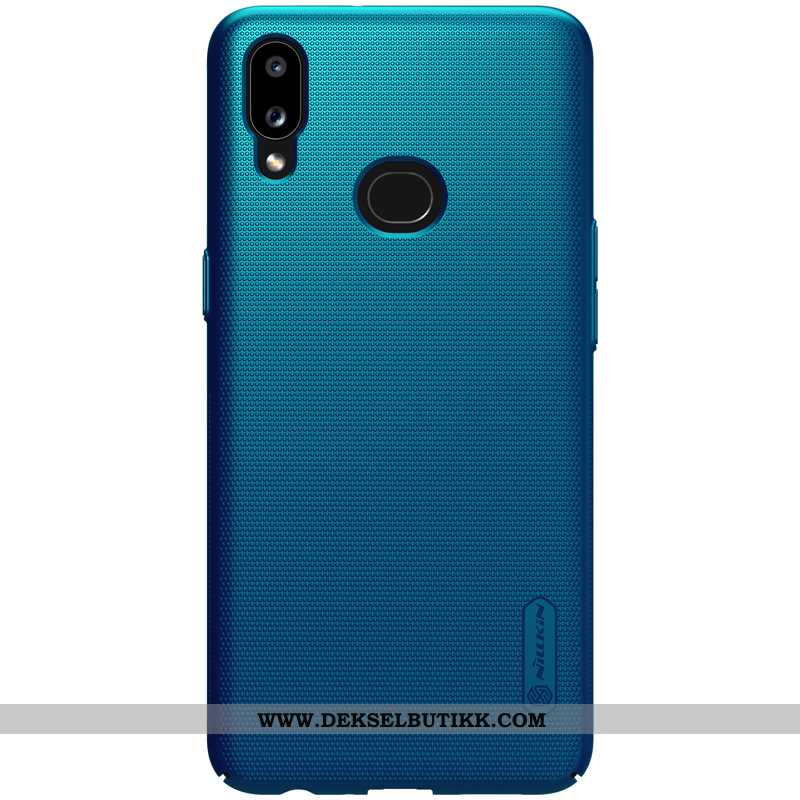 Etui Samsung Galaxy A10s Beskyttelse Anti-fall Deksel Mobiltelefon Grønn, Samsung Galaxy A10s Nubuck